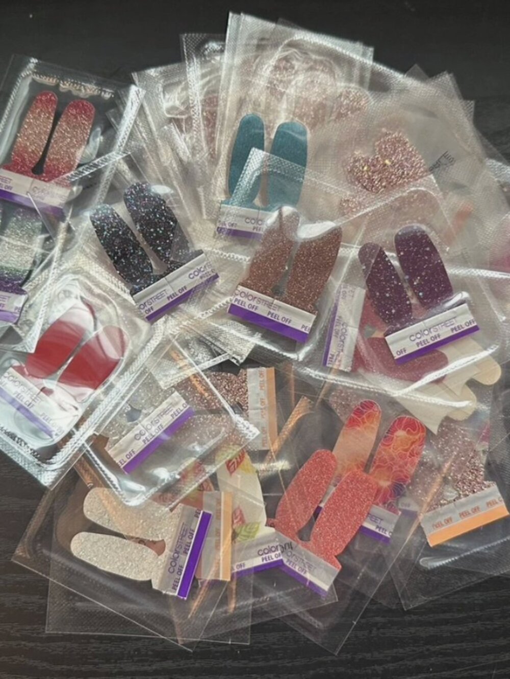 16 Color Street Nail Polish Strips Retired Twosies Assorted Testers Samples
